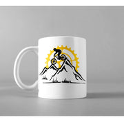 Mountain Bike Downhill Biking Inspiring Appreciation Coffee Mug 11 oz - Panvola