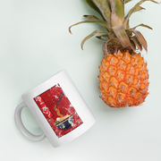 Japanese Food Art Anime Ramen Noodles Retro Vintage Mug.