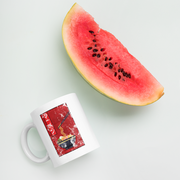 Japanese Food Art Anime Ramen Noodles Retro Vintage Mug.