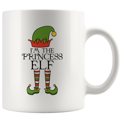 I'm The Princess Elf Group Matching Family Christmas Coffee Mug 11 oz