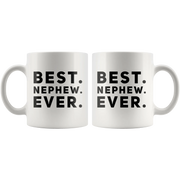 Gift For Nephew Best Nephew Ever Thank You Appreciation Coffee Mug 11 oz - Panvola