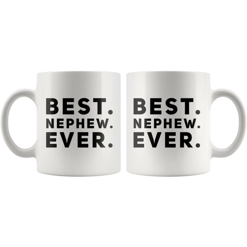 Gift For Nephew Best Nephew Ever Thank You Appreciation Coffee Mug 11 oz - Panvola