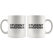 Student Whisperer Academic Dean Funny Cute Gift Idea Coffee Mug 11 oz - Panvola