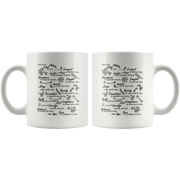 My Wish For You Comfort Smiles Rainbows Laughter Inspiring Coffee Mug 11 oz - Panvola