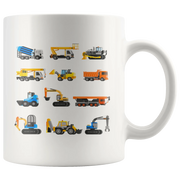 Heavy Equipment - Construction Excavator Excavation Party Presents Coffee Mug 11 oz - Panvola