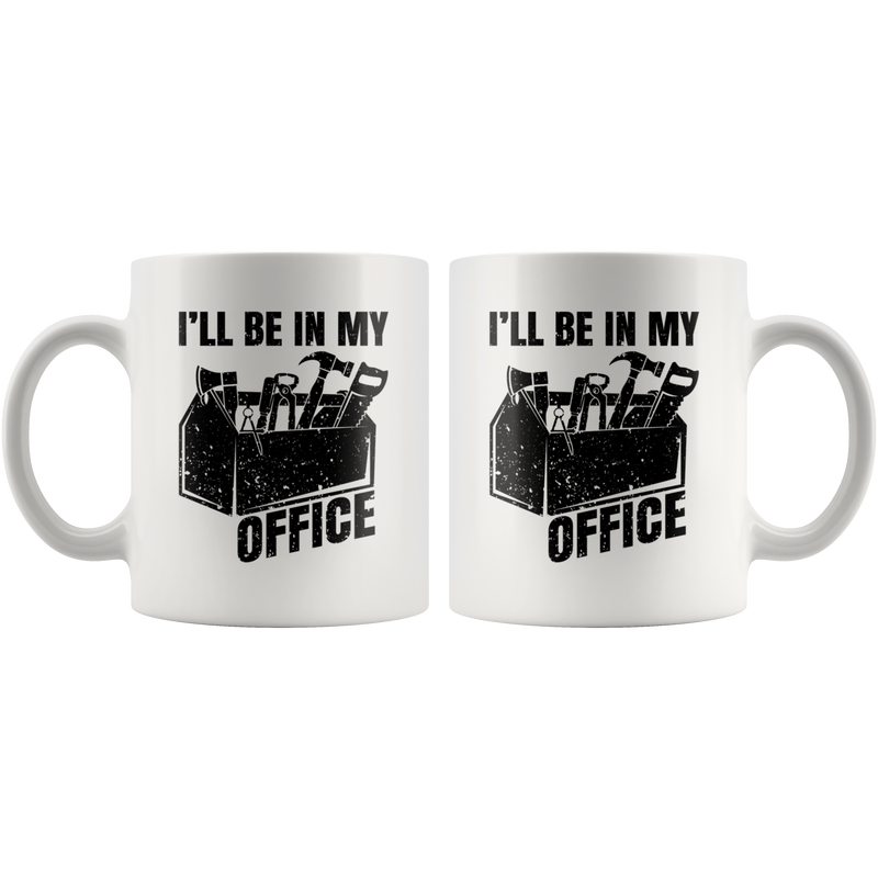 Woodworking Carpentry Coffee Mug Funny Gift For Carpenter Woodworker 11 oz Premium Ceramic White Cup.