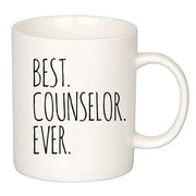 Best Counselor Ever Mental Health Therapist School Counselor Coffee Mug - Panvola