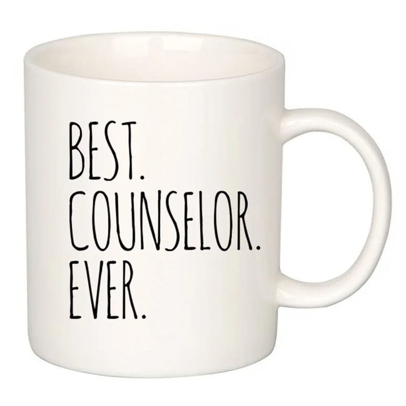 Best Counselor Ever Mental Health Therapist School Counselor Coffee Mug - Panvola