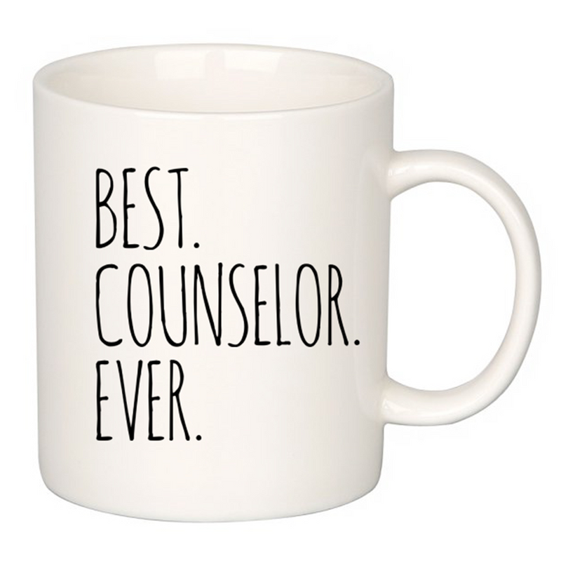 Best Counselor Ever Mental Health Therapist School Counselor Coffee Mug