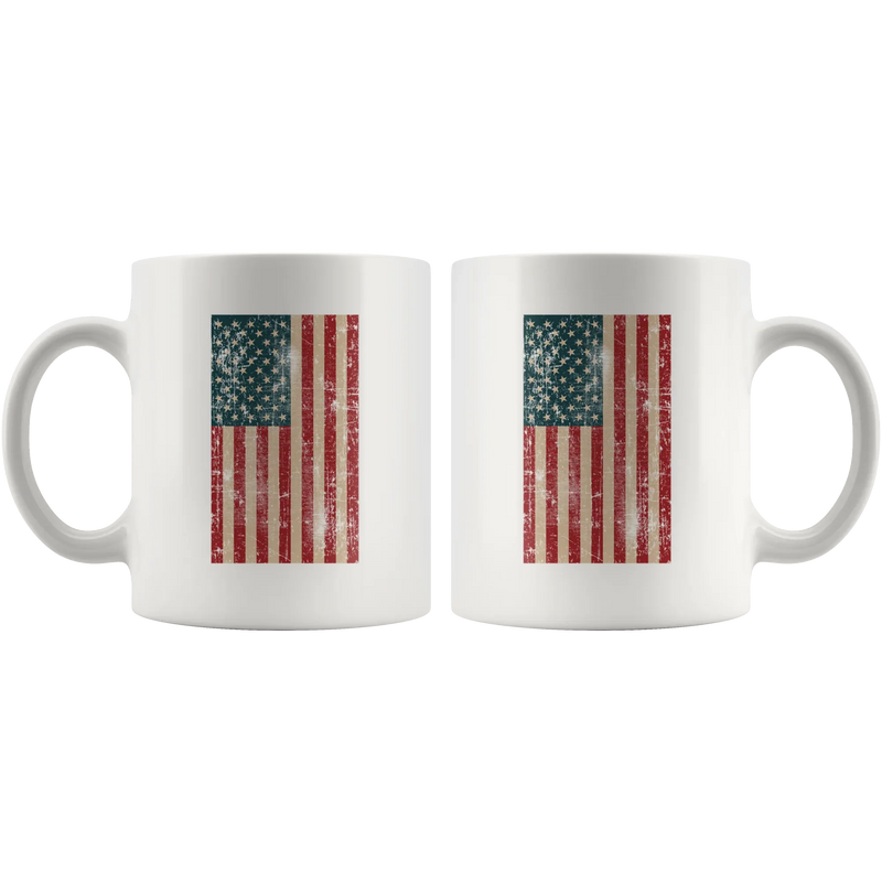 American Flag Independence Day Inspiring Patriotic Coffee Mug 11 oz - Panvola