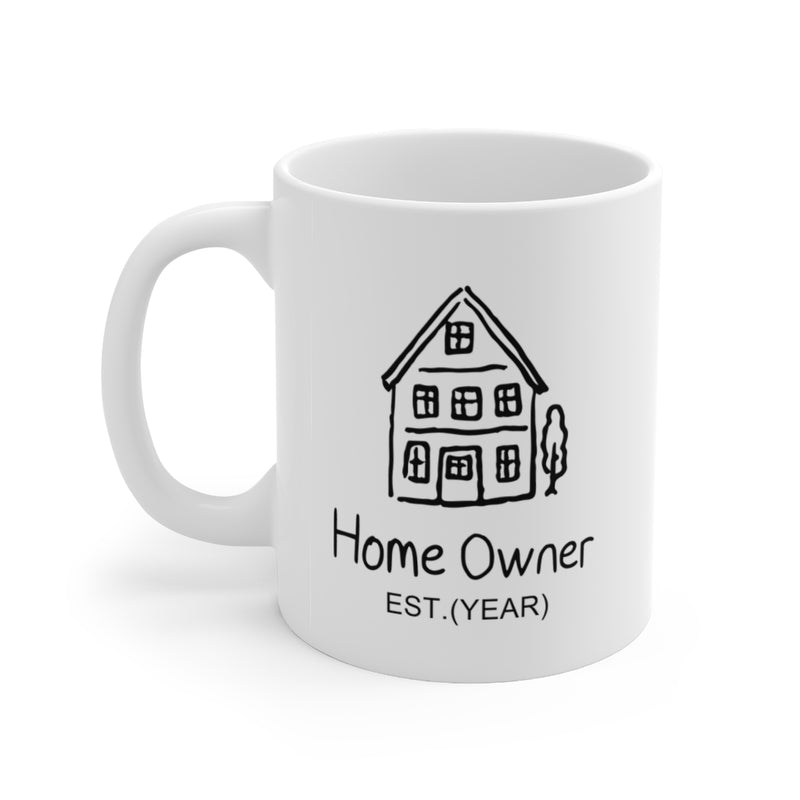 Personalized New Home Owner Housewarming Coffee Ceramic Mug 11oz