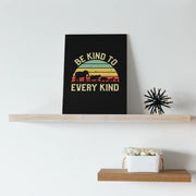Be Kind To Every Kind Vintage Animal Lover Canvas Wrap Wall Art - Panvola