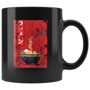 Japanese Food Art Anime Ramen Noodles Retro Vintage Mug.