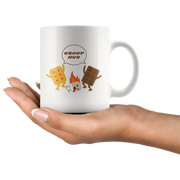 Inspiring Mugs - Group Hug Solidarity White Mug 11 oz - Group Therapy - Panvola