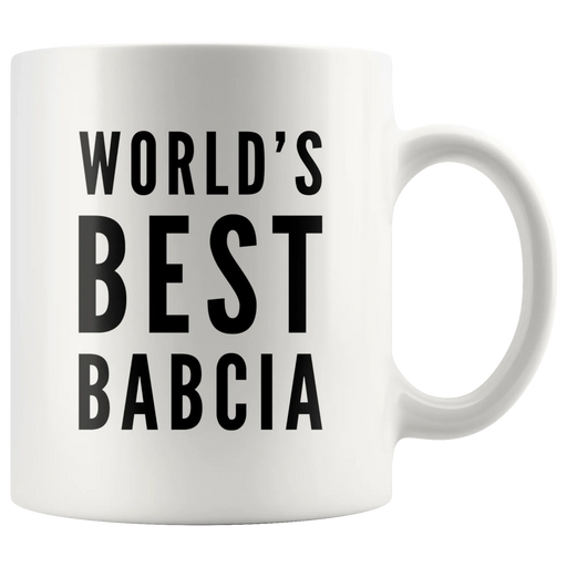 World's Best Babcia Funny Gifts For Polish Grandma Mothers Day 11 oz - Panvola