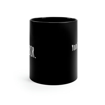 Personalized Best Neighbor Ever Customized Coffee Mug 11 oz Black
