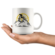 Mountain Bike Downhill Biking Inspiring Appreciation Coffee Mug 11 oz - Panvola