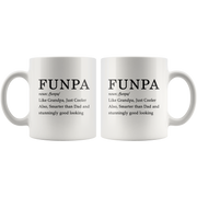 Funpa Definition Mug Grandpa Grandfather Fathers Day Coffee Mug 11oz.