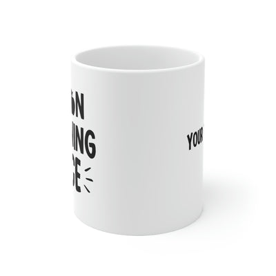 Personalized Lesson Planning Juice Customized Teacher Coffee Mug 11 oz White