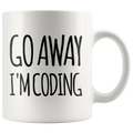 White mug · 11oz
