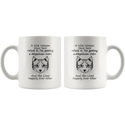 A Wise Woman Once Said I'm Getting Abyssinian Cat Gift Coffee Mug 11oz - Panvola