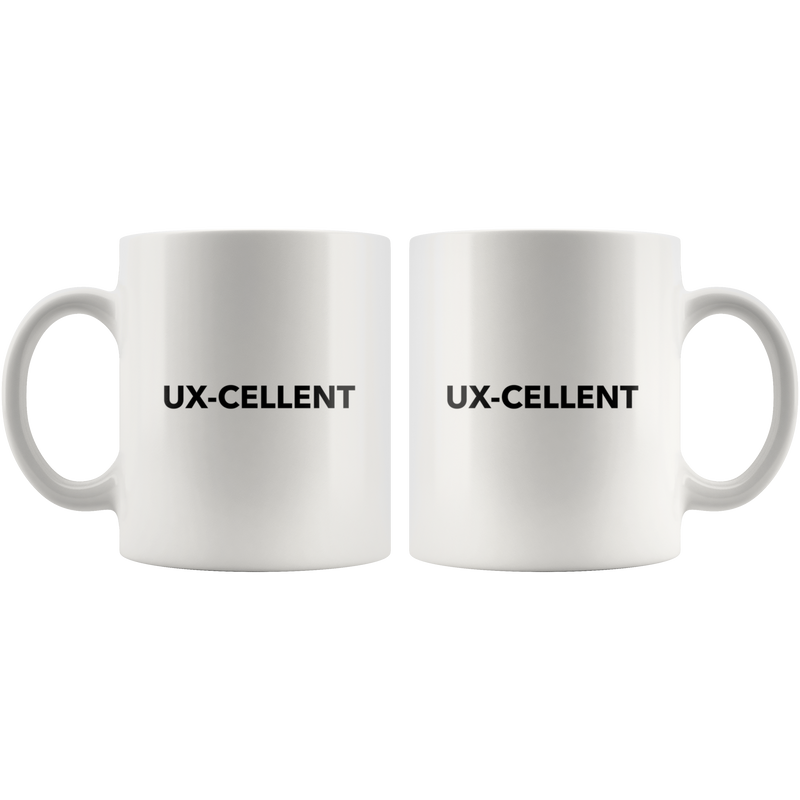 UX-cellent Mug UX UI Designer Gift Idea