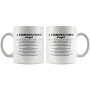 Chiropractor Therapist Gifts Prayer Appreciation Gift Coffee Mug 11 oz.