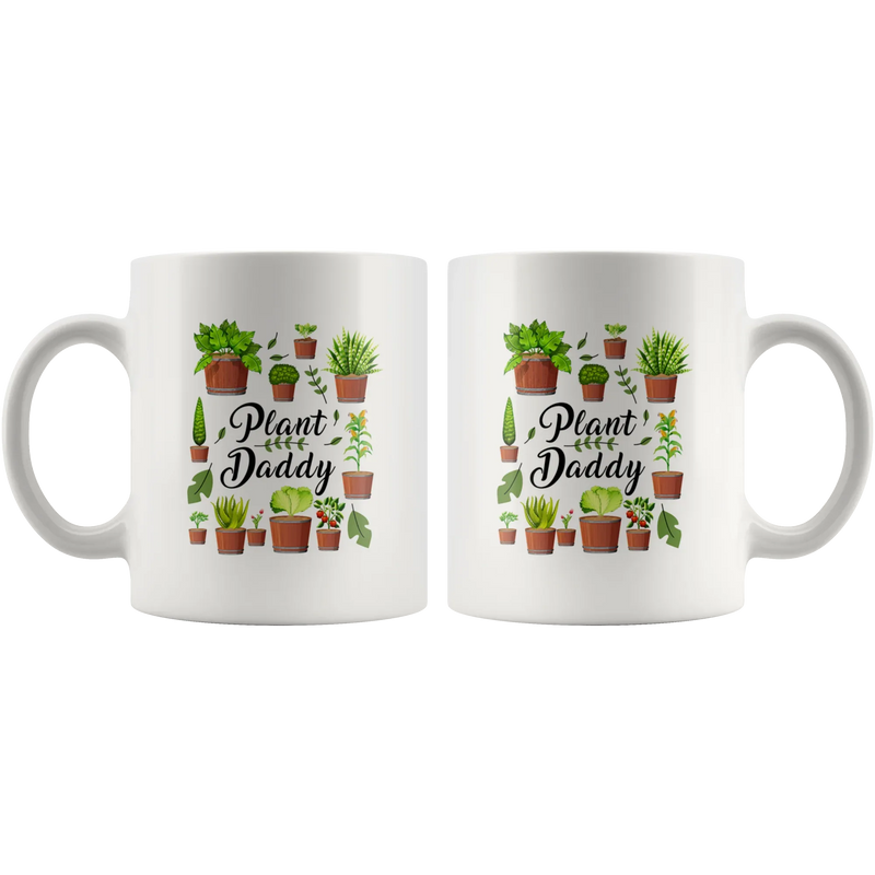 Plant Lover Gift - Plant Owner Daddy Father's Day Appreciation Presents Coffee Mug 11 oz - Panvola