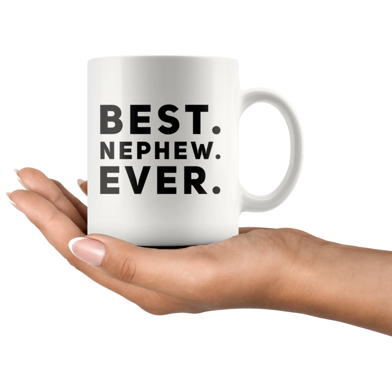 Gift For Nephew Best Nephew Ever Thank You Appreciation Coffee Mug 11 oz - Panvola