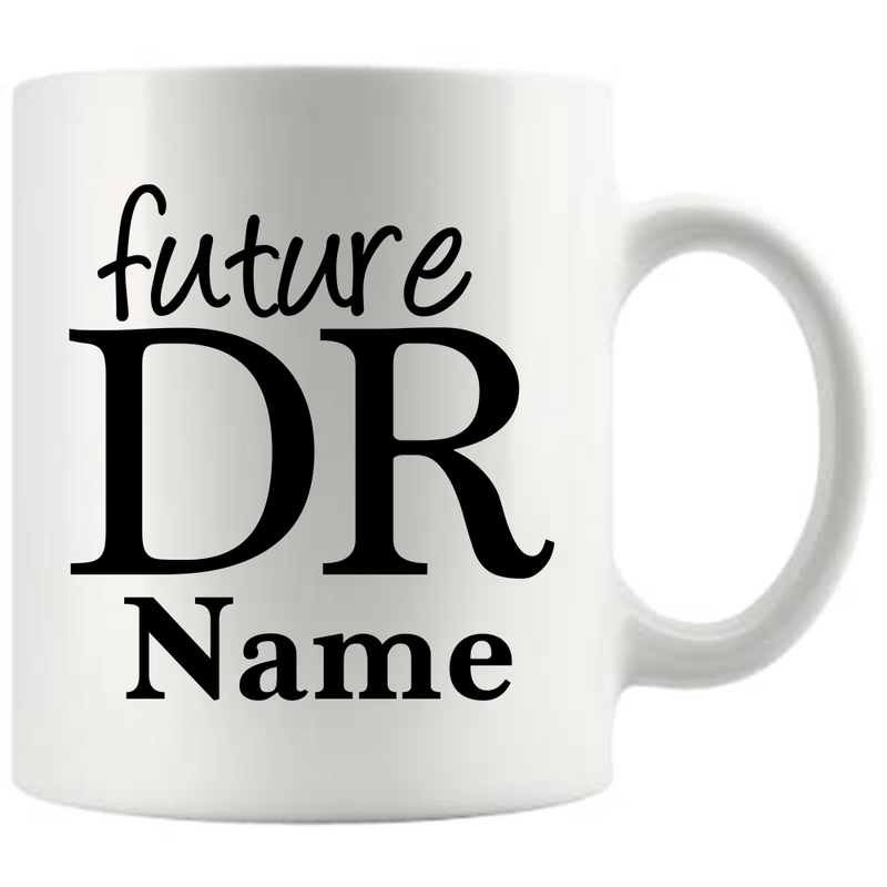 Personalized Future Doctor Medical School Student Ceramic Mug 11oz