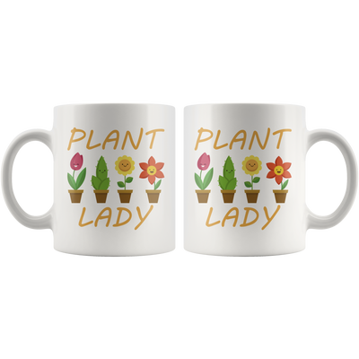 Plant Lady Succulent Gardener Garden Lovers Appreciation Coffee Mug 11 oz