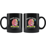 Mental Health Counselor Therapist Gift Awareness Coffee Mug 11oz Black.