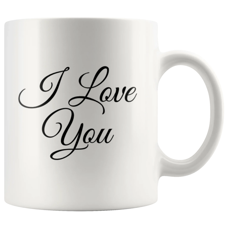 I Love You More Couples Mug Valentines Gift Boyfriend Girlfriend 11 oz Coffee Cup, image 2 of 5