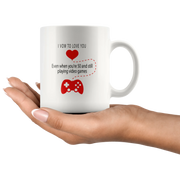 Video Game Gift I Vow To Love You Even When You're 50 Playing Video Games Mug 11 oz - Panvola