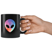 Alien Head Outer Space UFO Extraterrestrial Geek Gift Coffee Mug 11 oz - Panvola