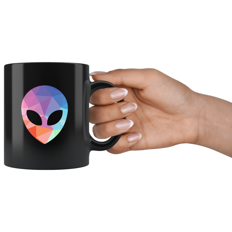 Alien Head Outer Space UFO Extraterrestrial Geek Gift Coffee Mug 11 oz