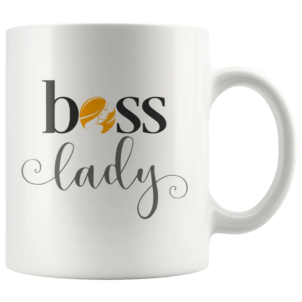 Boss Lady Mug Birthday Christmas Cool Gifts For Women Bosses Mug 11 oz