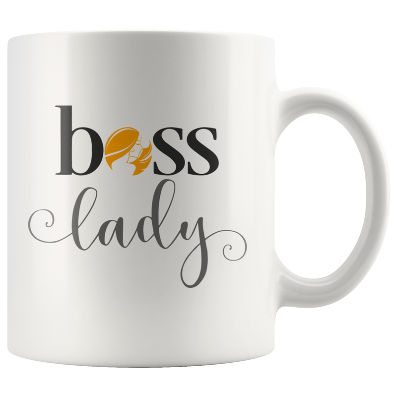 Boss Lady Mug Birthday Christmas Cool Gifts For Women Bosses Mug 11 oz