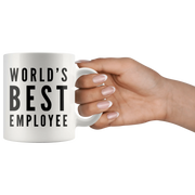Employee Gift World's Best Employee Thank You Appreciation For Him Coffee Mug 11 oz - Panvola