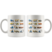 Heavy Equipment - Construction Excavator Excavation Party Presents Coffee Mug 11 oz - Panvola