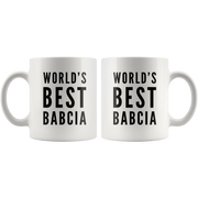 World's Best Babcia Funny Gifts For Polish Grandma Mothers Day 11 oz - Panvola
