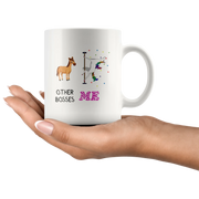 Other Bosses Me Unicorn Me Funny Boss Appreciation Coffee Mug 11 oz - Panvola