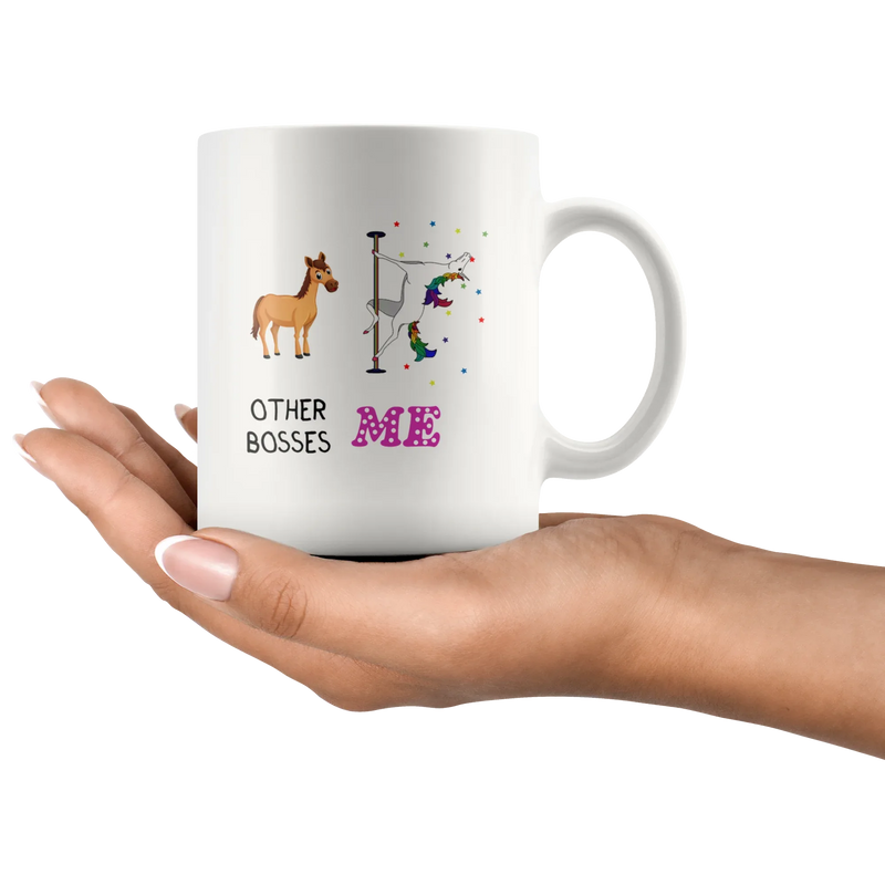 Other Bosses Me Unicorn Me Funny Boss Appreciation Coffee Mug 11 oz - Panvola