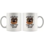 Whatever Floats Your Goat Sarcastic Statement Coffee Mug 11 oz - Panvola