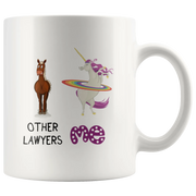 Other Lawyers Unicorn Me Funny Attorney Appreciation Coffee Mug 11 oz - Panvola