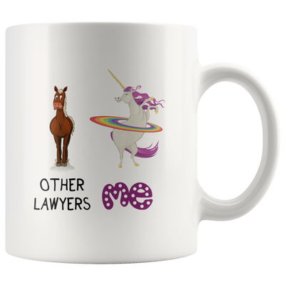 Other Lawyers Unicorn Me Funny Attorney Appreciation Coffee Mug 11 oz