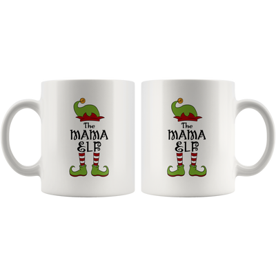 I'm The Mama Elf Group Matching Family Christmas Coffee Mug 11 oz