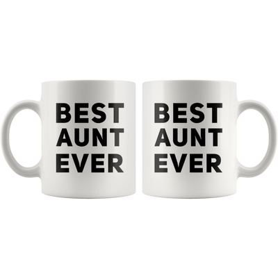 Best Aunt Ever Pregnancy Reveal New Aunt Appreciation Coffee Mug 11 oz