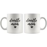 Doodle Mom Funny Gift For Dog Moms Lovers Coffee Mug 11oz - Panvola
