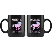 Unicorn Adult Fun Coffee Mugs As Fu*k Rainbow Magical Mythical Gifts For Unicorn Lovers - Panvola